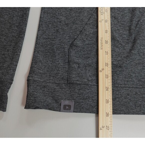 Outdoor Voices Hoodie Mens Small Charcoal Sweatshirt CloudKnit Soft - Picture 9 of 10